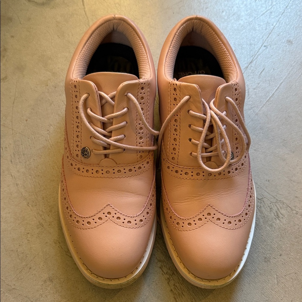 GFore golf shoes dusty pink 6.5 37 fits like 6